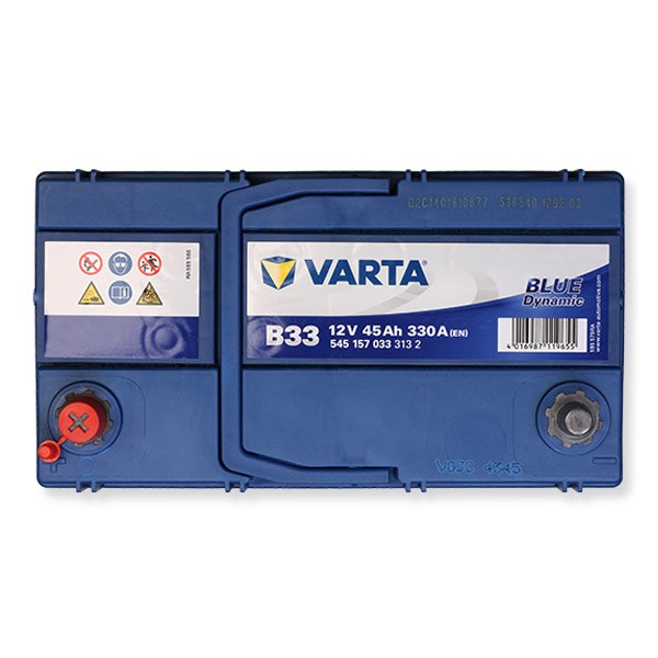 Varta 12V 45 Ah 330A/EN B33 Blue Dynamic Autobatterie Starterbatterie NEU